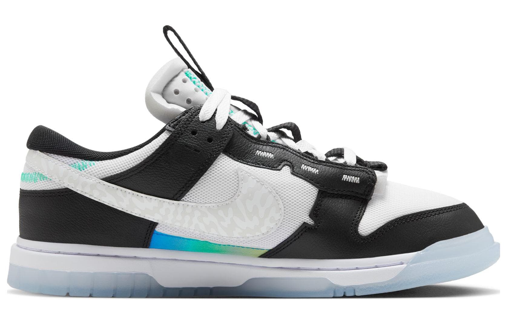 Кроссовки Nike Air Dunk Jumbo Remastered Black White - изображение 2