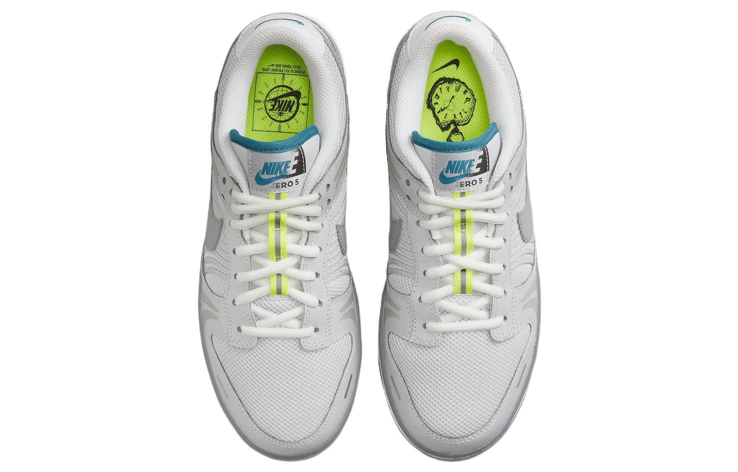 Кроссовки Nike Dunk Low "Timeless" Silver — фото 4