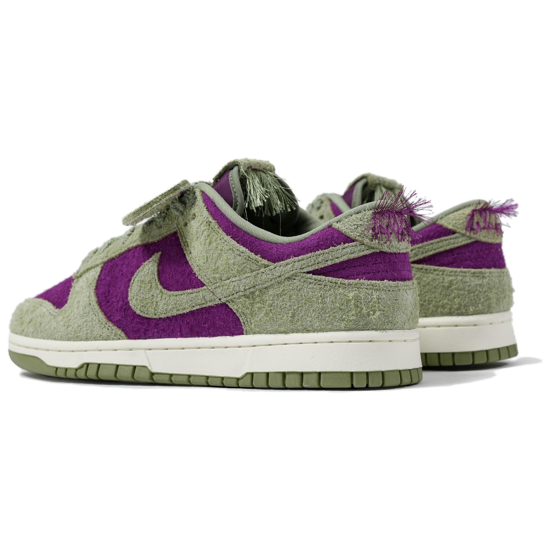 Кроссовки Nike Dunk Low Топ Скейтборд Обувь Мужская Зеленая Фиолетовая - изображение 4