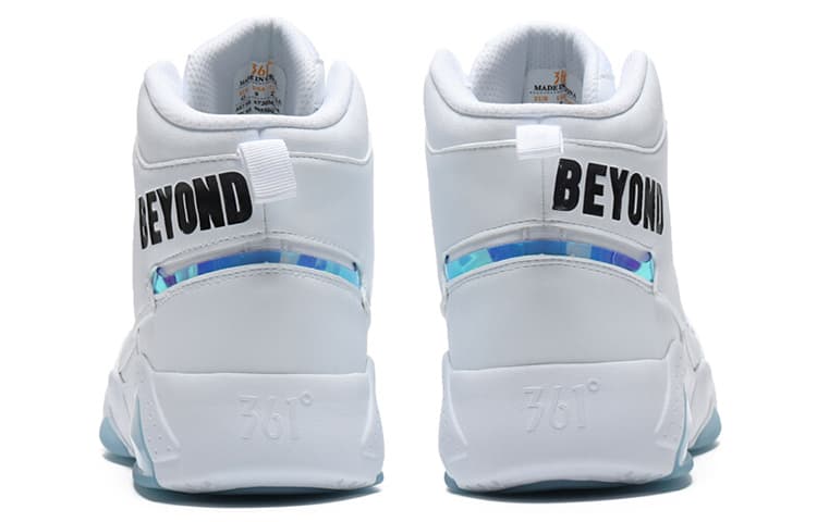 Кроссовки 361° High Top Sneakers White Blue - изображение 3
