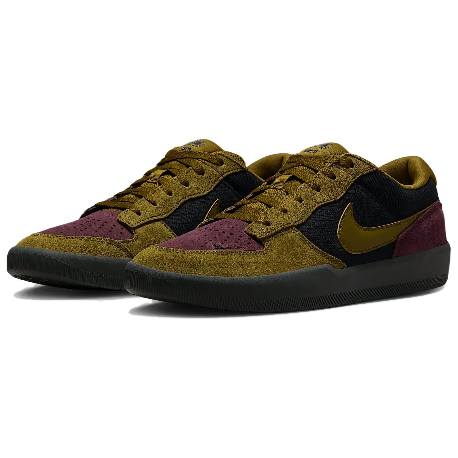 Кроссовки Nike SB Force 58 Текстиль Кожа Дышащая Скейтборд Обувь Унисекс - изображение 3
