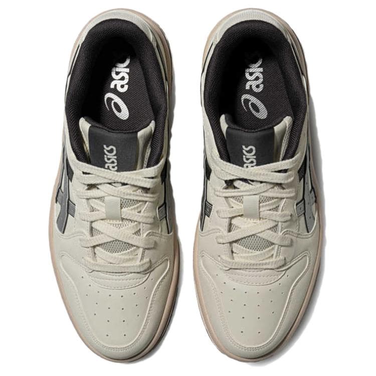 Кроссовки ASICS Court MZ 2,0 Амортизация Износостойкий Низкий Топ Скейтборд Обувь Унисекс Бежевый - изображение 3