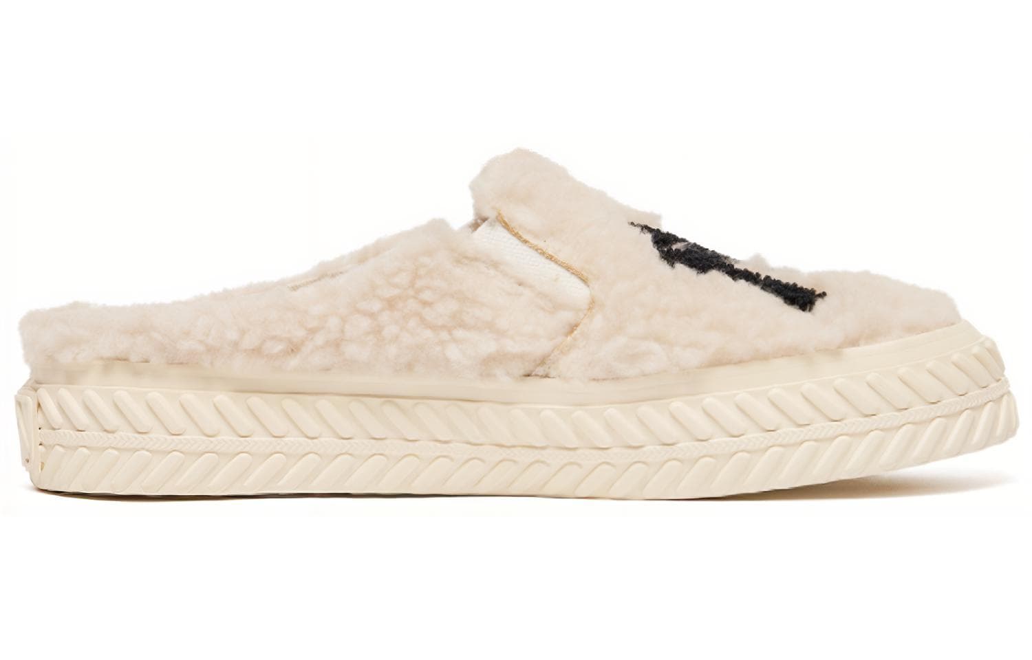 Кроссовки MLB Low Top Sneakers Beige Black - изображение 2