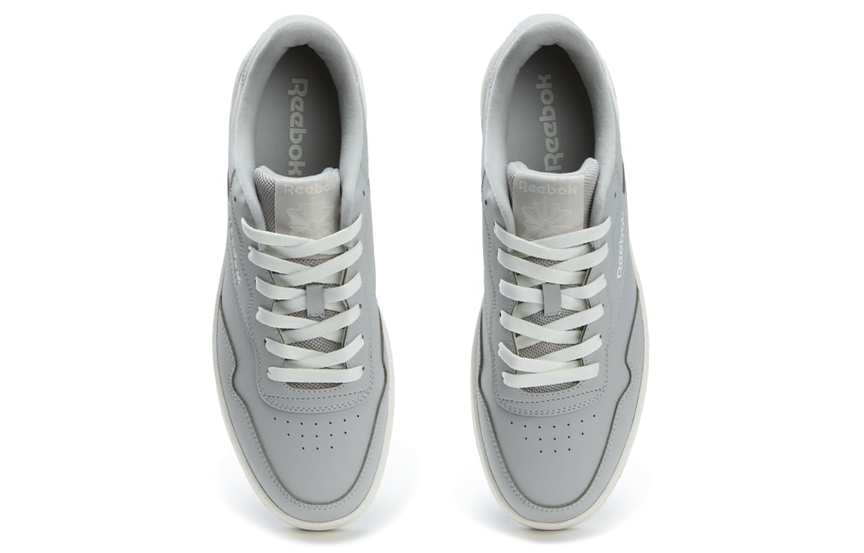 Кроссовки Reebok COURT 1000 Low Топ Скейтборд Обувь Унисекс Светло-Серый - изображение 3