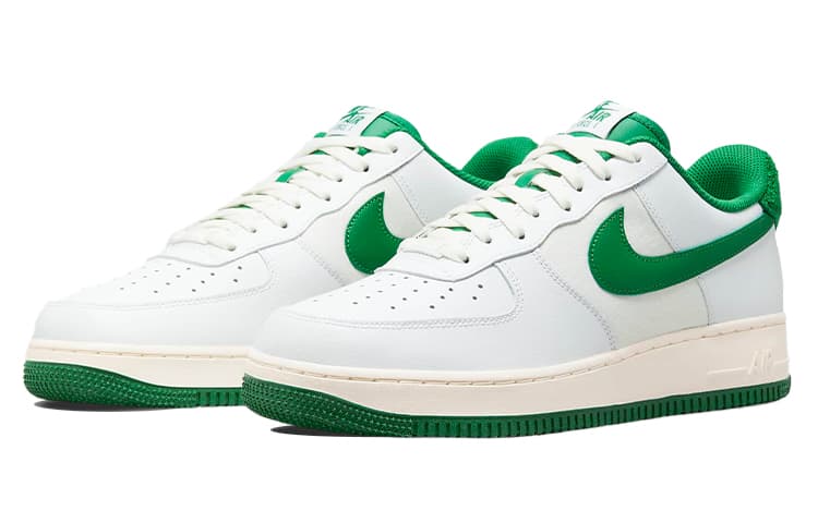 Кроссовки Nike Air Force 1 Low 07 LV8 White Green — фото 3