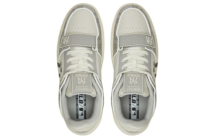 Кроссовки MLB Yankees Grey Mid Sneakers - изображение 4