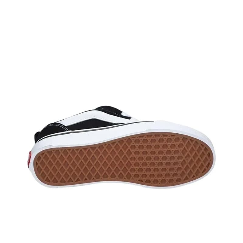 Кроссовки Vans Knu Skool Low Топ Скейтборд Обувь Унисекс Черный белый - изображение 5