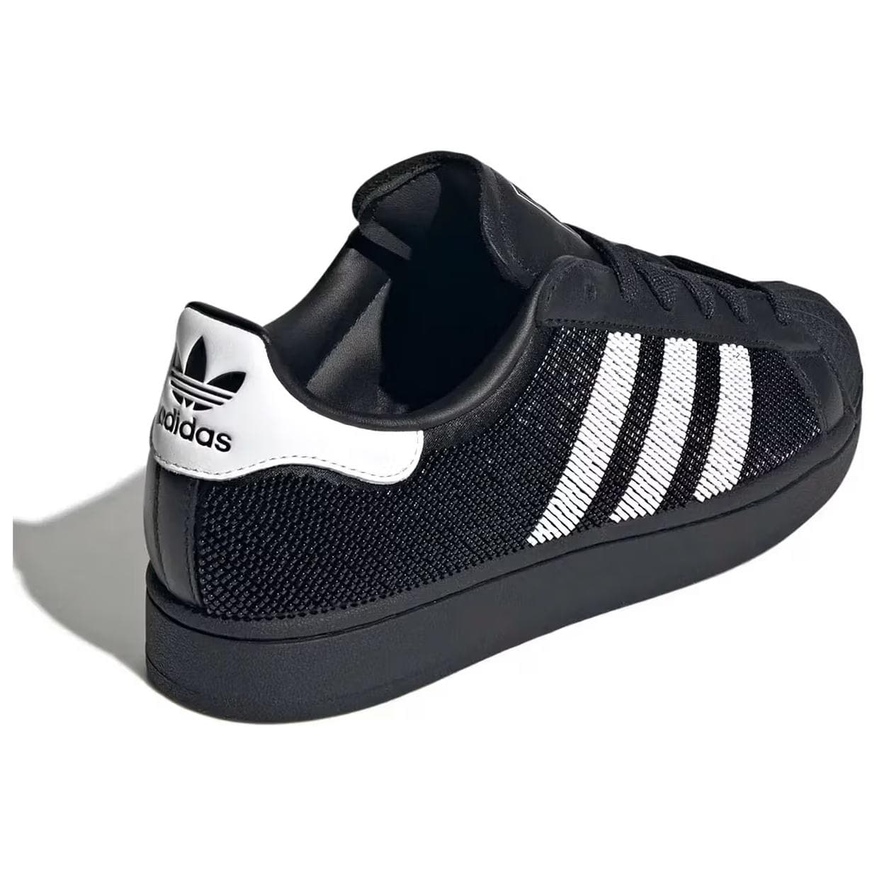 Кроссовки Adidas Originals Superstar 2 Легкие Низкие Кроссовки для Скейтбординга Женские Черно-Белые - изображение 6