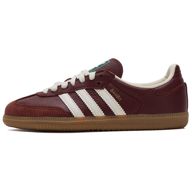 Кроссовки Adidas Originals Samba OG Low Топ Скейтборд Обувь Унисекс Коричневый - изображение 1