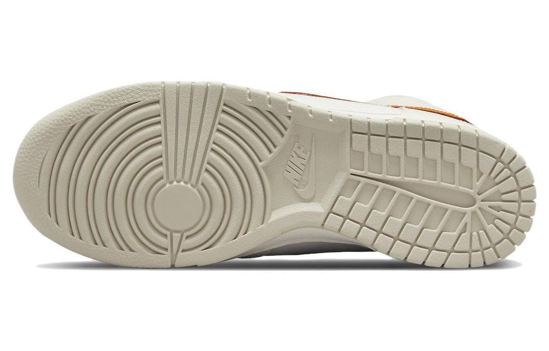 Кроссовки Nike Dunk High White Orange - изображение 6