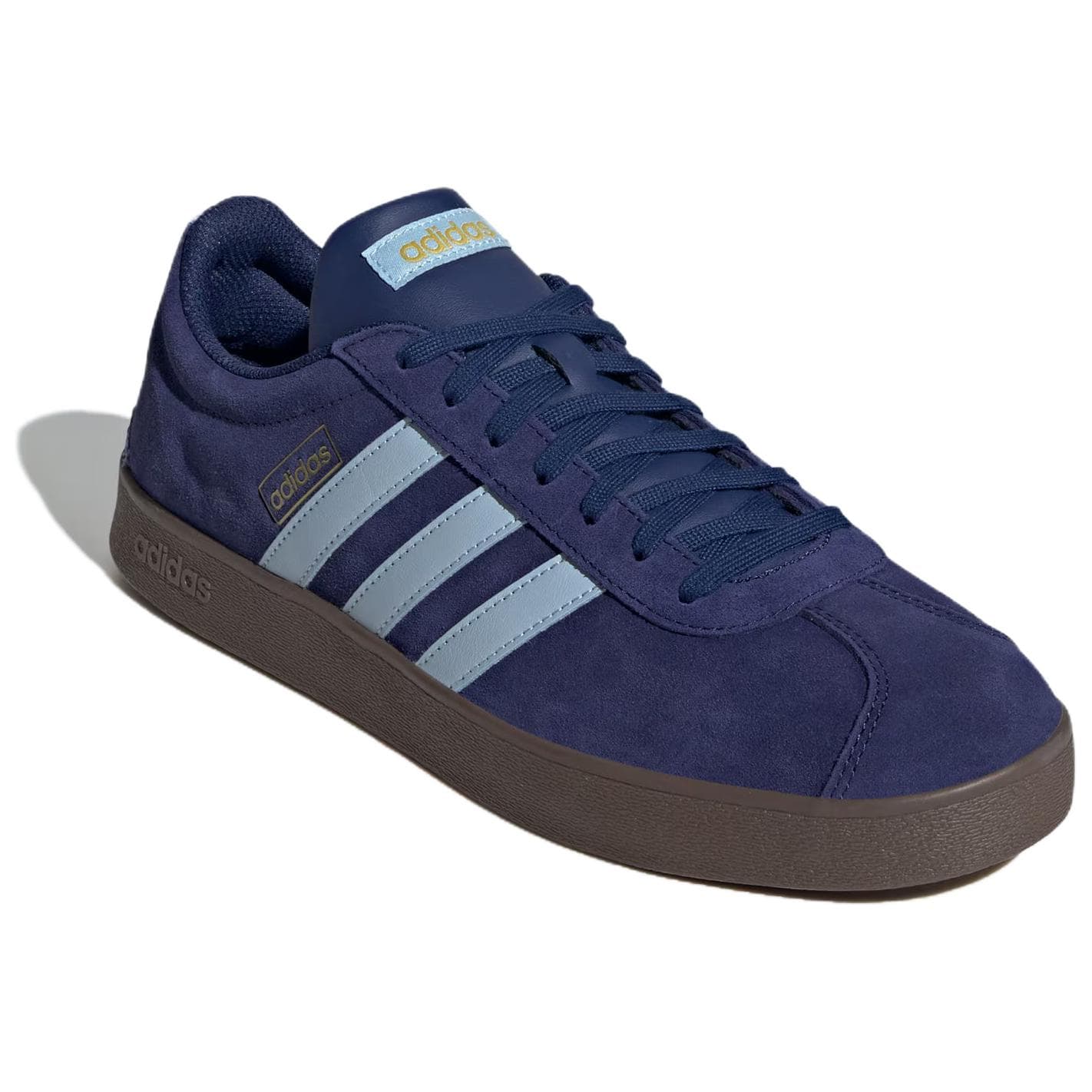 Кроссовки Adidas VL Court 2,0 Low Топ Кеды немецкой армии (GAT) Унисекс Синий - изображение 3