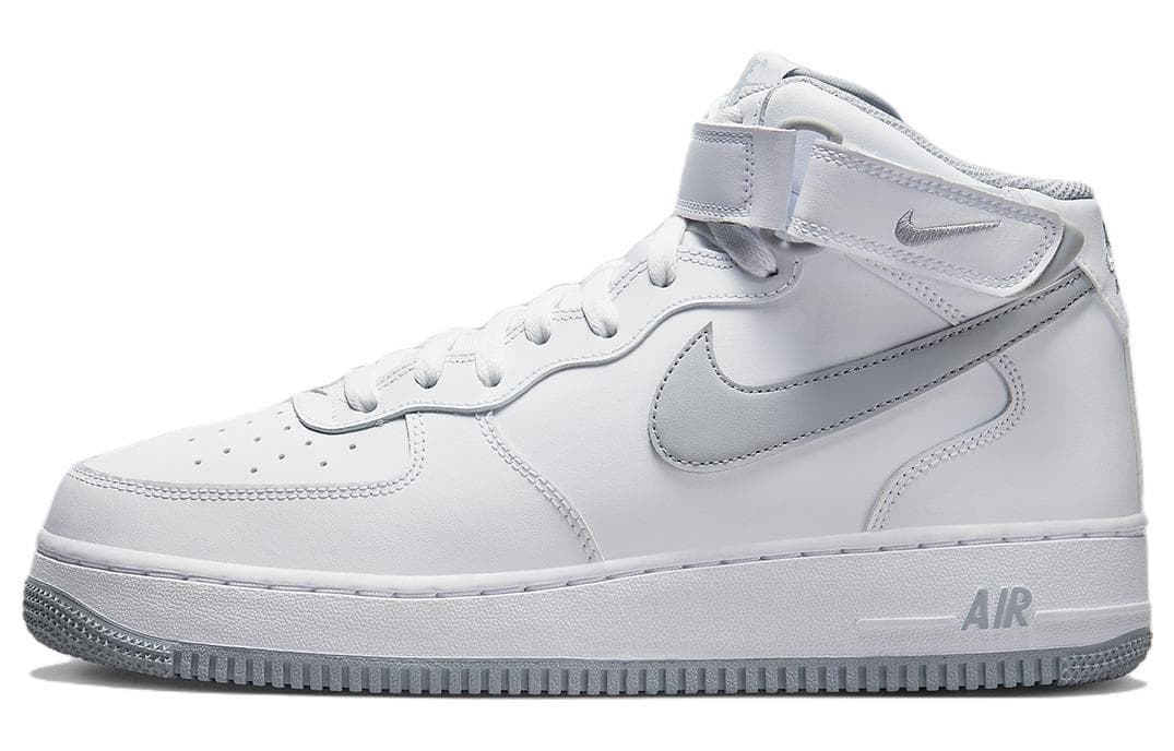Кроссовки Nike Air Force 1 Mid "White Metallic"