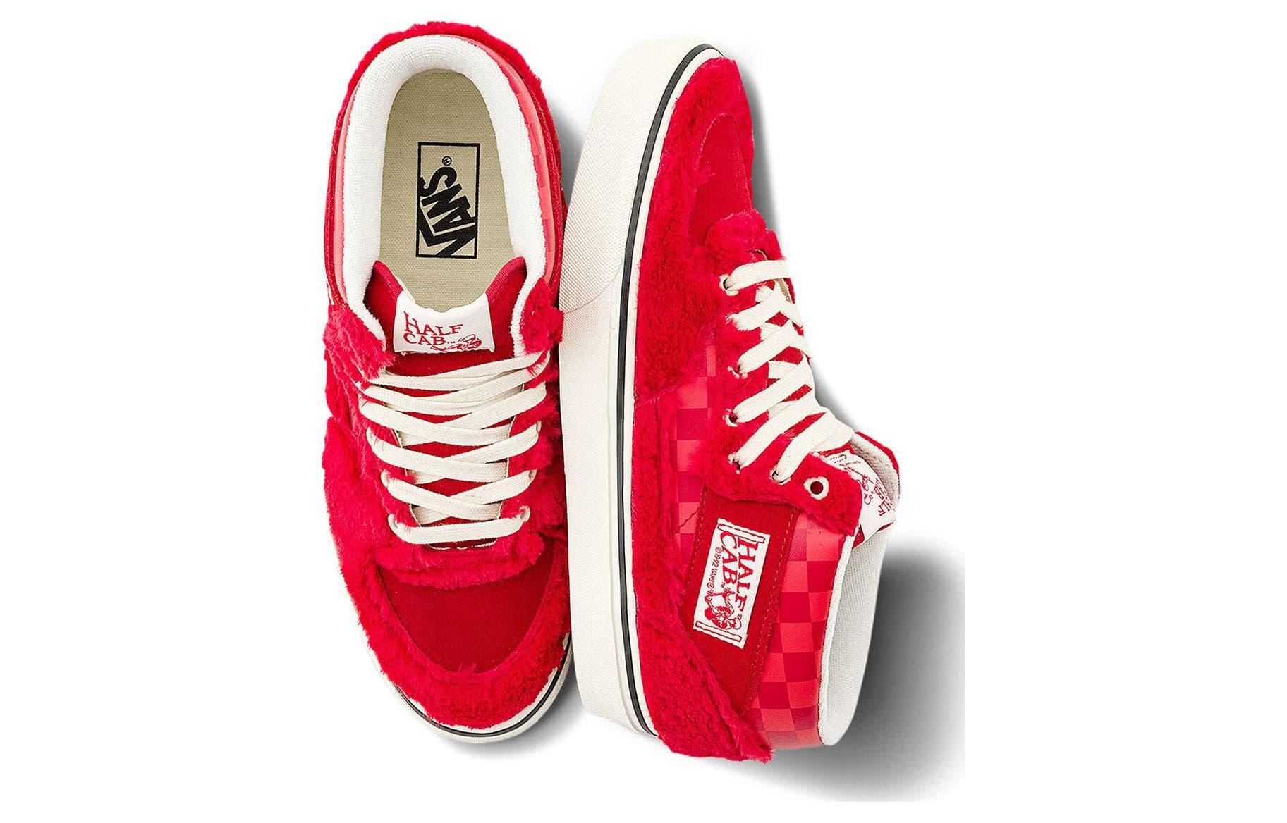 Кроссовки Vans Half Cab Red - изображение 3