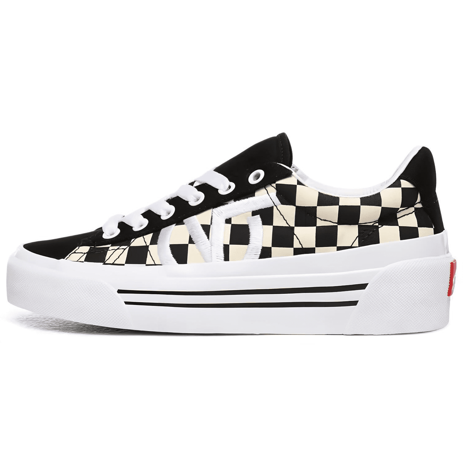 Кроссовки Vans Checkerboard Sid Ni - изображение 1