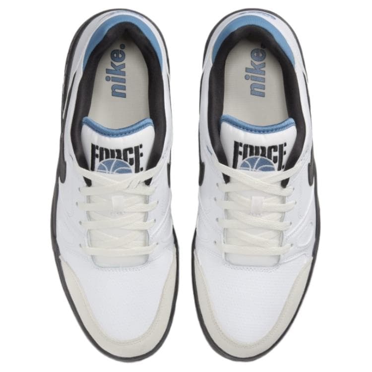 Кроссовки Nike Full Force Black White Blue - изображение 3