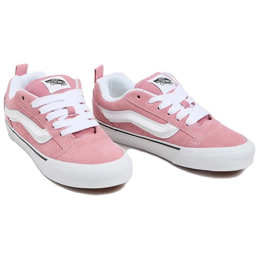 Кроссовки Vans Knu Skool Pink White - изображение 3