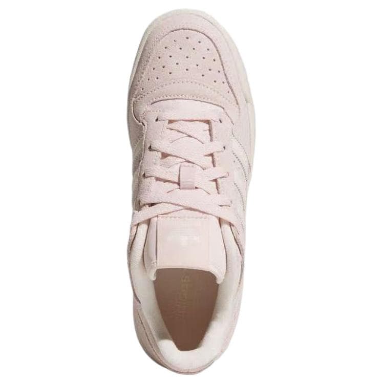 Кроссовки Adidas Originals FORUM Кожа Искусственная замша Низкие Кроссовки для скейтбординга Женские Розовые - изображение 3