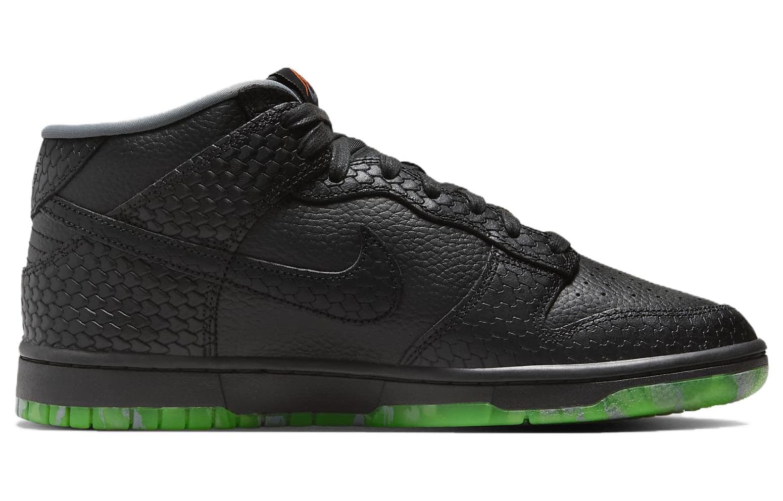 Кроссовки Nike Dunk Premium Mid Black Green — фото 2