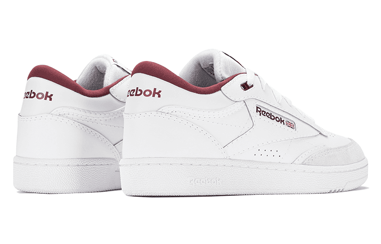 Кроссовки REEBOK Club C MID II Устойчивые к истиранию Амортизация Устойчивые к истиранию Низкие Кроссовки для скейтбординга - изображение 4