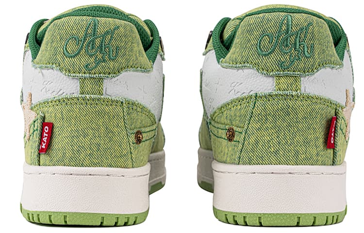 Кроссовки KAALIXTO Green jeans "Avocado" - изображение 5