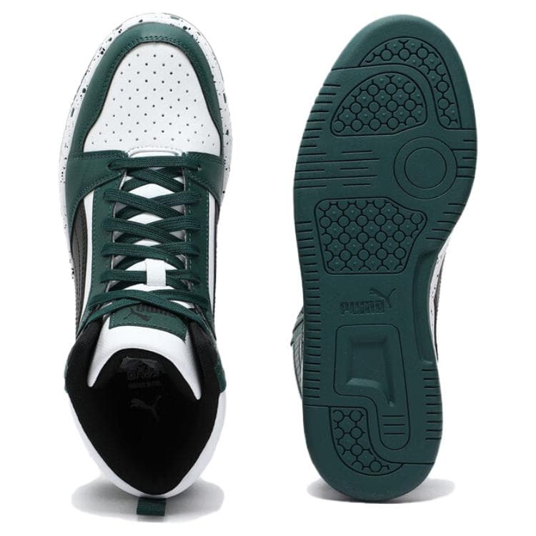 Кроссовки PUMA Rebound v6 White Green - изображение 5