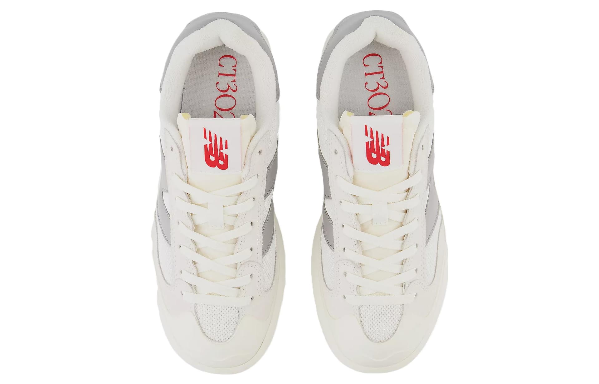 Кроссовки New Balance Low Top Sneakers White - изображение 3