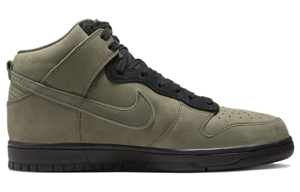 Кроссовки SoulGoods x Nike Dunk High "90s" Olive - изображение 2