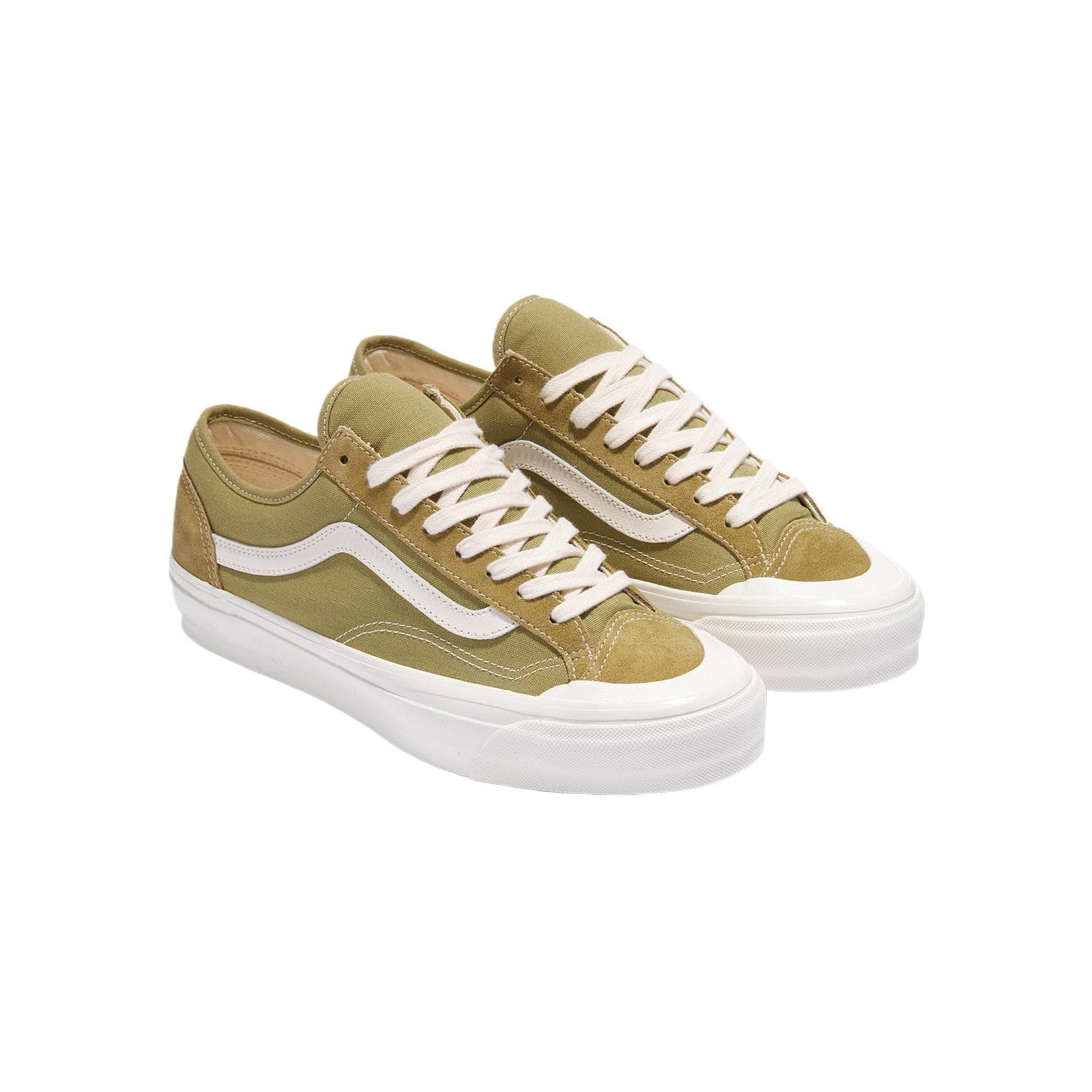 Кроссовки Vans LX Old Skool 136 Low Топ Скейтборд Обувь Unisex Light Зелёный - изображение 2