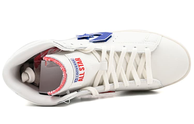 Кроссовки Converse Cons Pro Leather White Red Blue - изображение 4