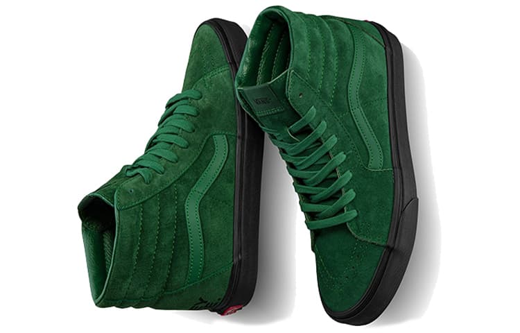 Кроссовки Vans SK8 High Year of the Ox Green - изображение 4