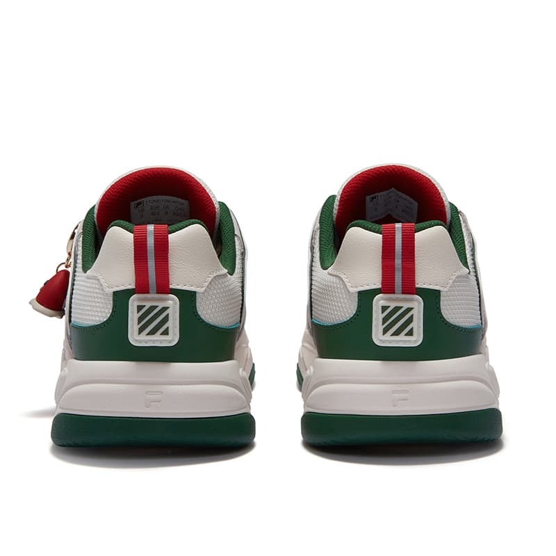 Кроссовки FILA BANK II XMAS White Green - изображение 3