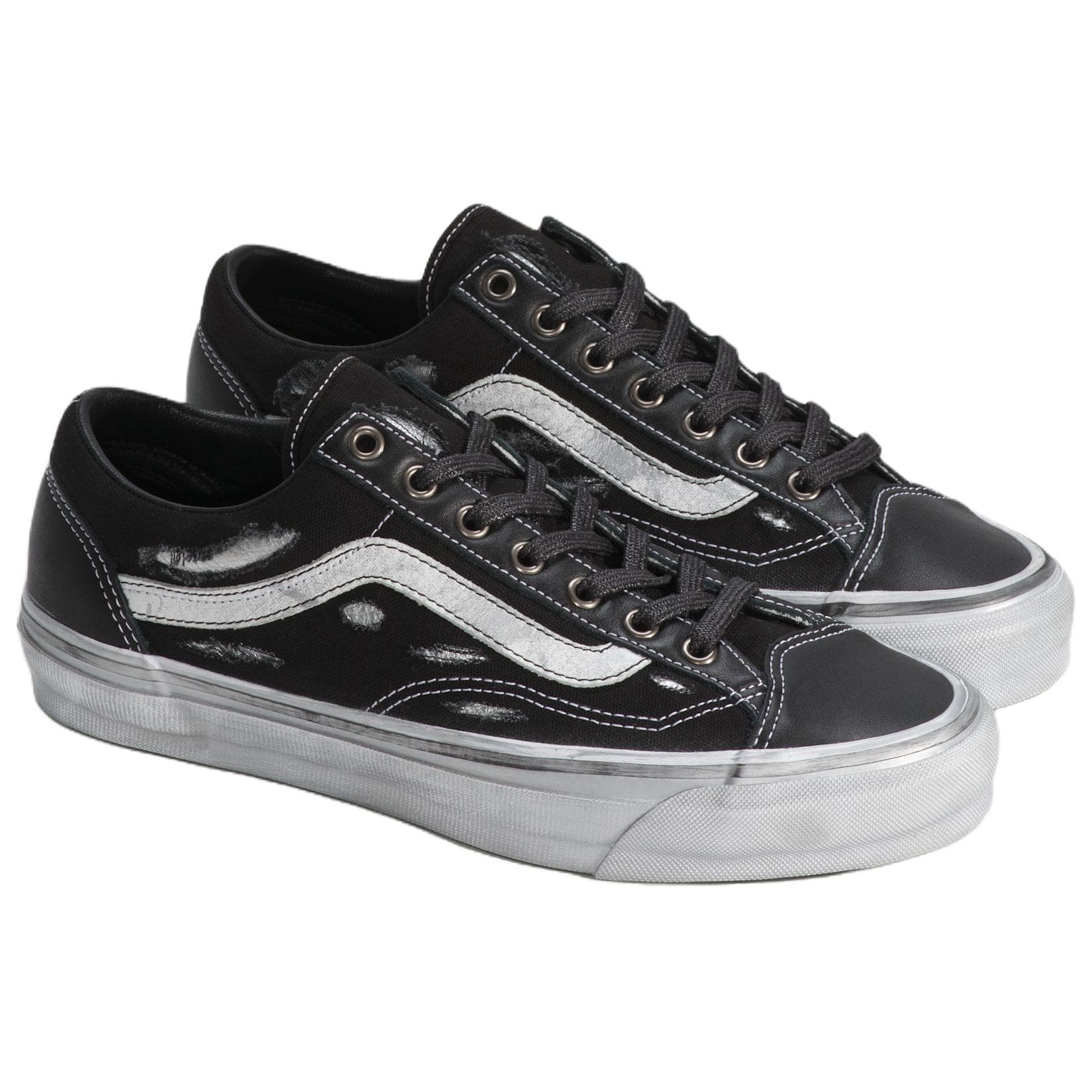 Кроссовки VANS OTW Old Skool 36 Low Топ Скейтборд Кроссовки Унисекс Черный Белый - изображение 2