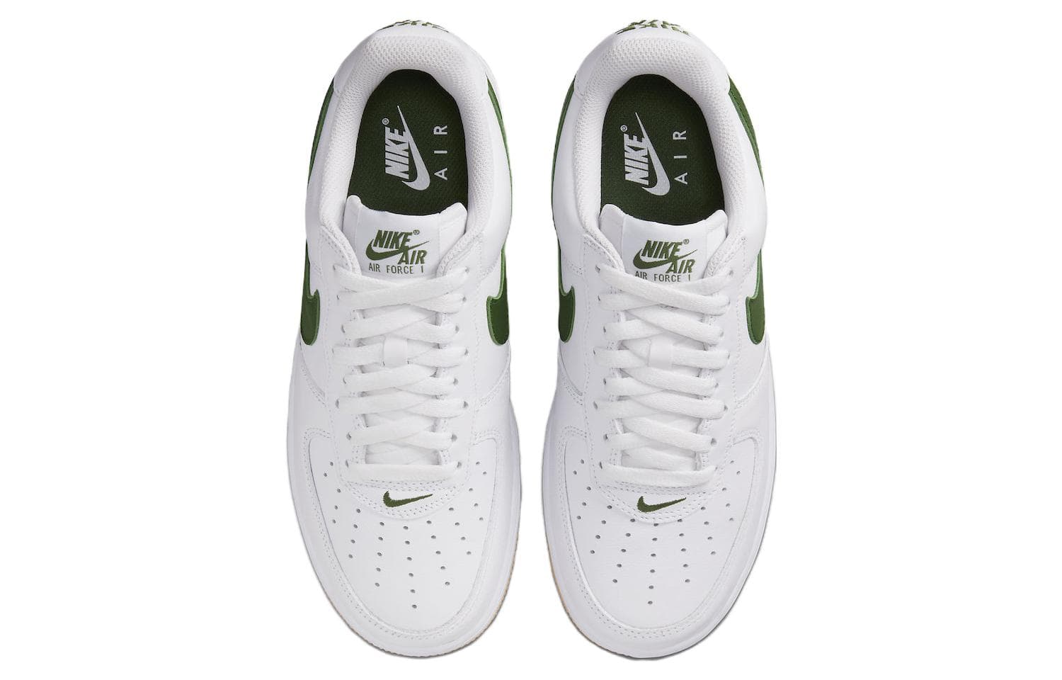 Кроссовки Nike Air Force 1 "Color of the Month" White Green — фото 4