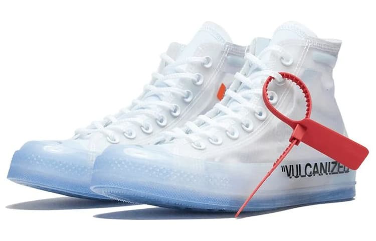 Кроссовки OFF-WHITE x Converse Chuck Taylor All Star Hi "The Ten" — фото 5