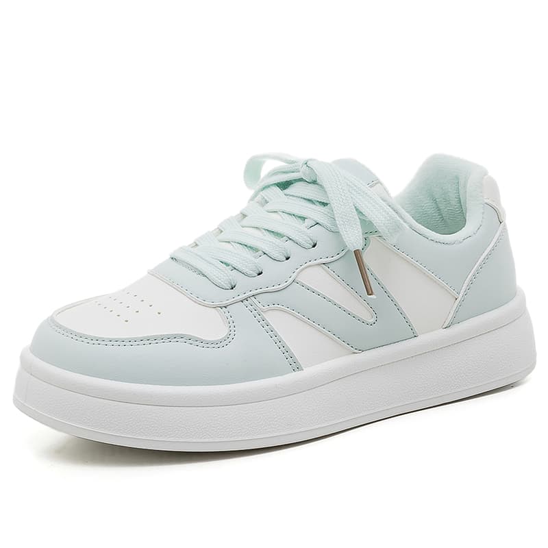 Кроссовки HUANQIU Low Топ Скейтборд Обувь Women's White Луна - изображение 2