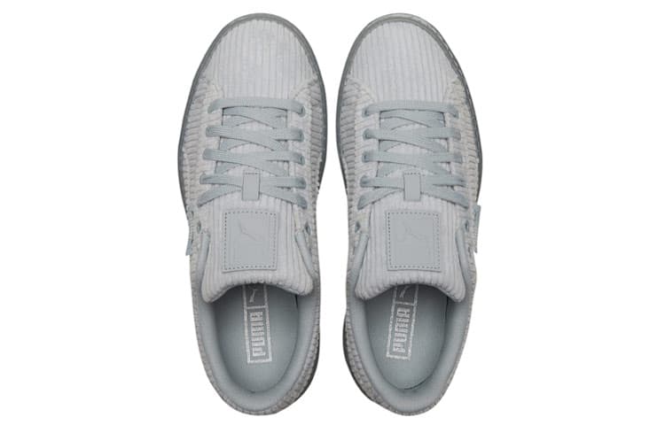 Кроссовки PUMA Basket Platform Grey - изображение 4