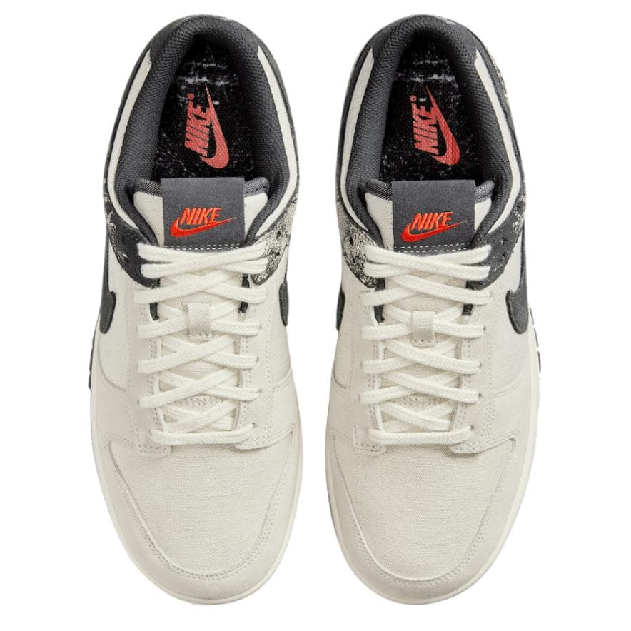 Кроссовки NIKE DUNK Противоскользящая Устойчивая к износу Низкий Топ Скейтборд Обувь Мужская Белый Черный - изображение 4