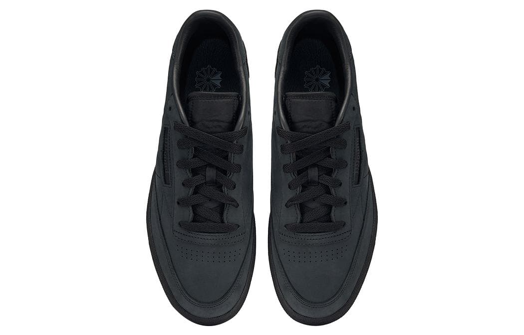 Кроссовки JJJJound x Reebok Club C 85 Black - изображение 4