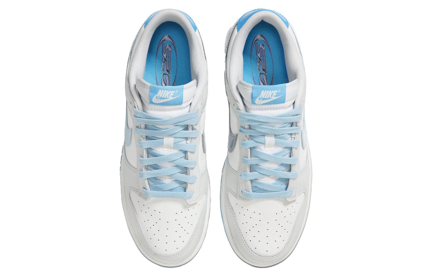 Кроссовки Nike Dunk Low White Blue - изображение 4