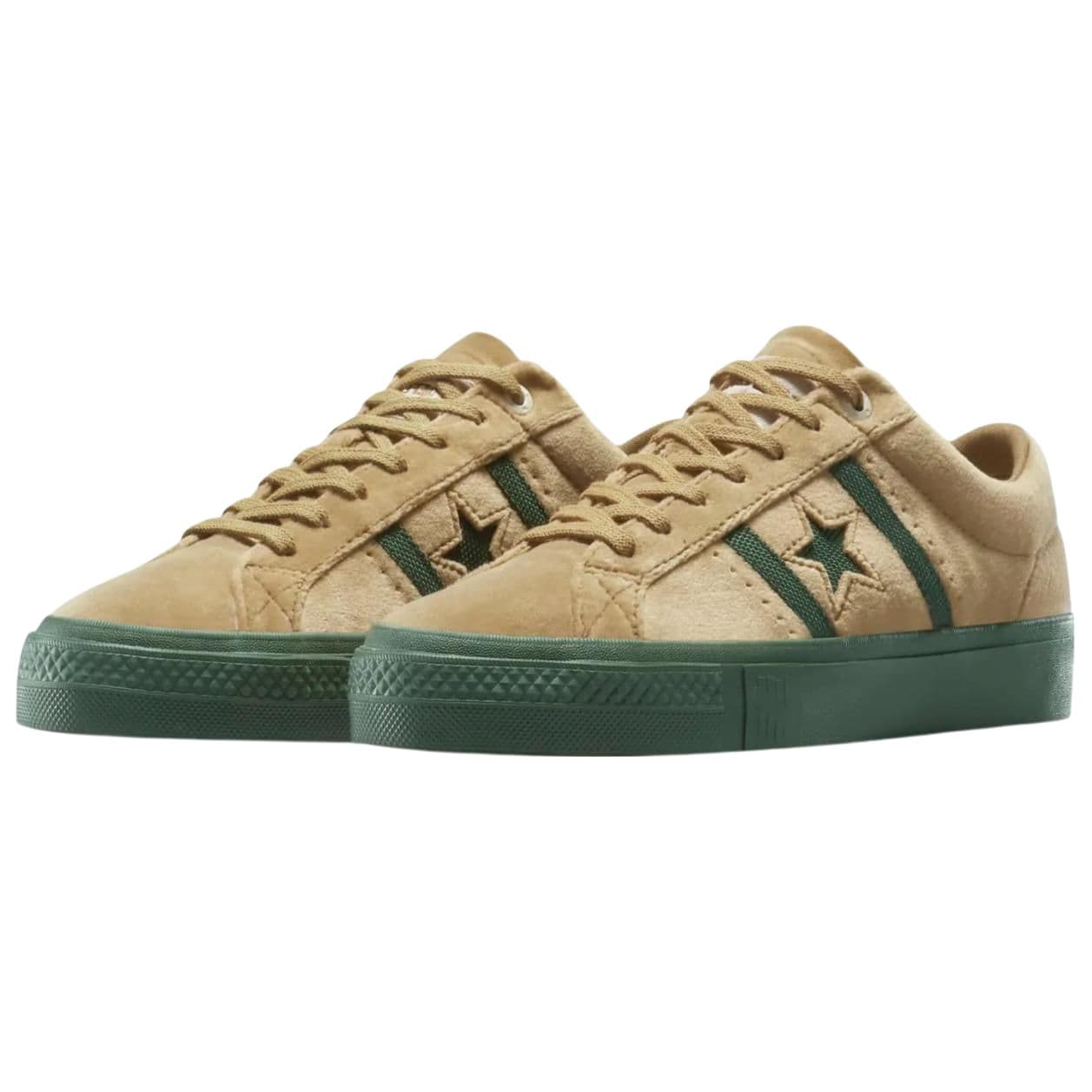 Кроссовки Converse x UNDEFEATED One Star Academy Pro Унисекс повседневная обувь для скейтборда коричнево-зеленый - изображение 3