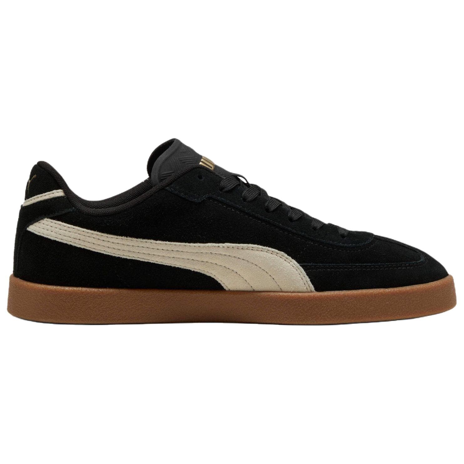 Кроссовки PUMA Club II Era Low Топ Кеды немецкой армии (GAT) Унисекс Черный Бежевый - изображение 2