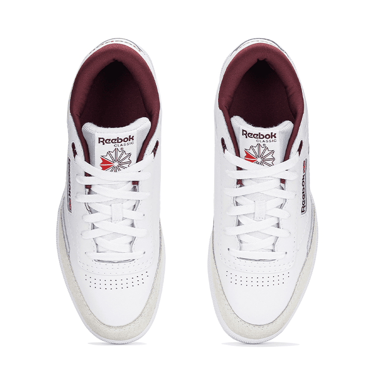 Кроссовки REEBOK Club C MID II Устойчивые к истиранию Амортизация Устойчивые к истиранию Низкие Кроссовки для скейтбординга - изображение 5