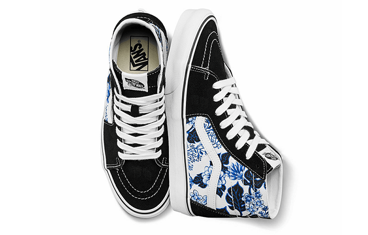 Кроссовки Vans SK8 Blue Floral - изображение 5
