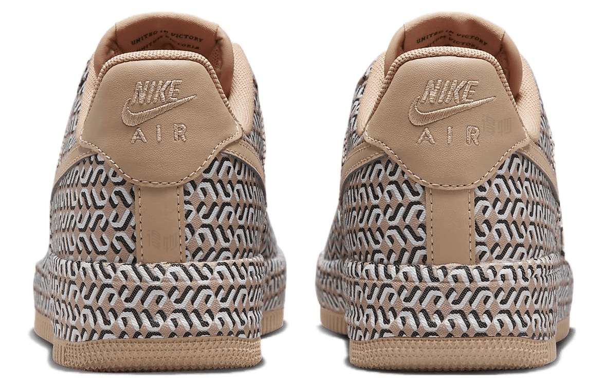 Кроссовки Nike Air Force 1 Low Brown Black — фото 4