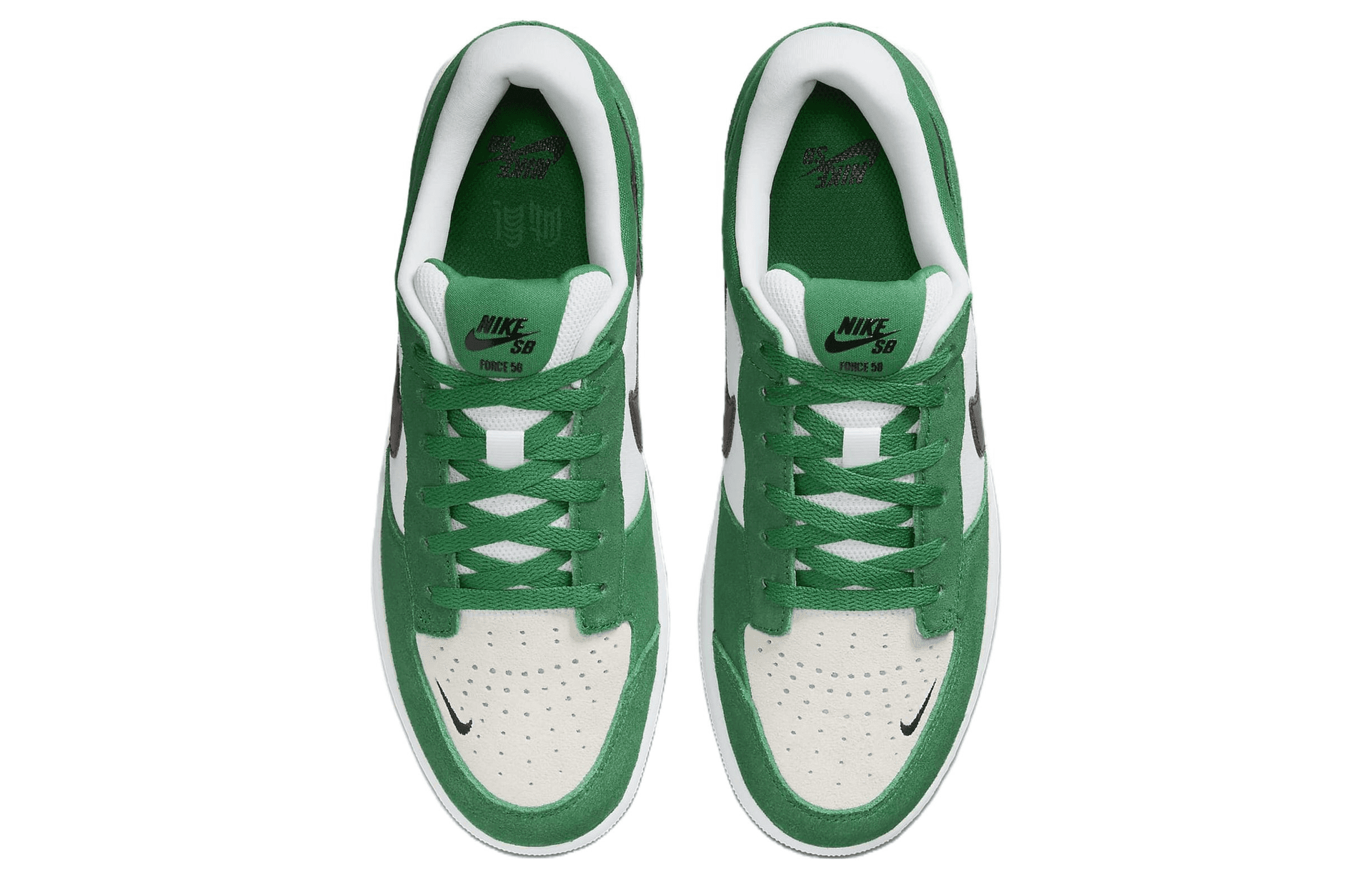 Кроссовки Nike SB Force 58 White Green - изображение 4