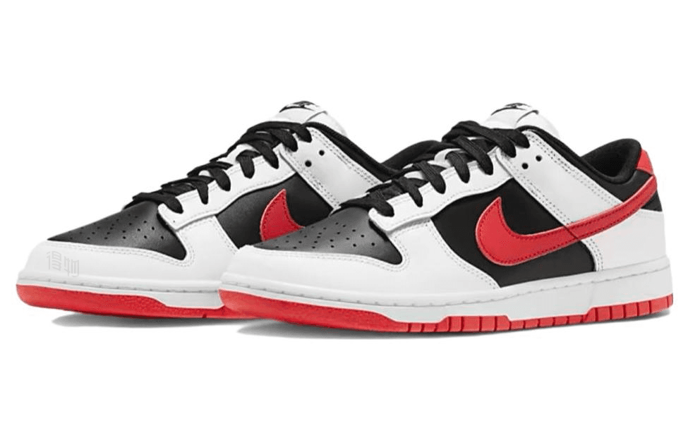 Кроссовки Nike Dunk Low Black White — фото 3
