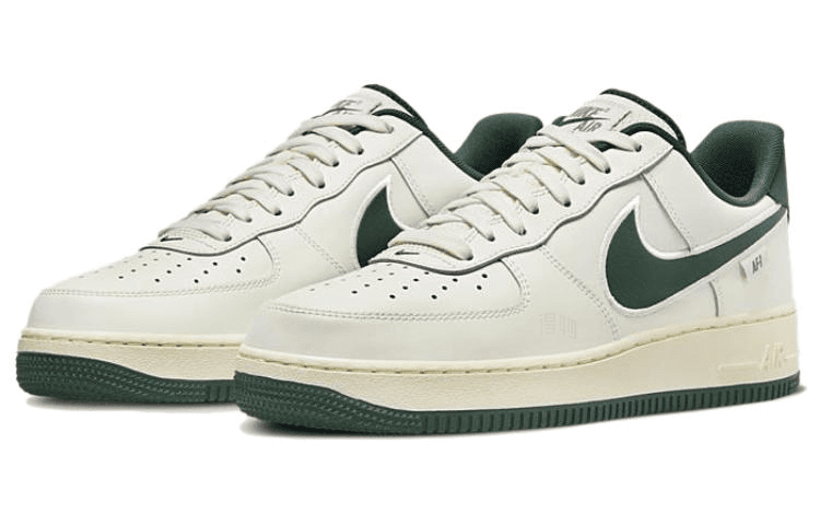Кроссовки Nike Air Force 1 Low White Green — фото 3