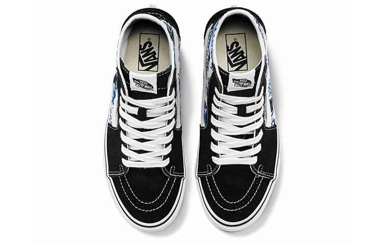 Кроссовки Vans SK8 Blue Floral - изображение 3
