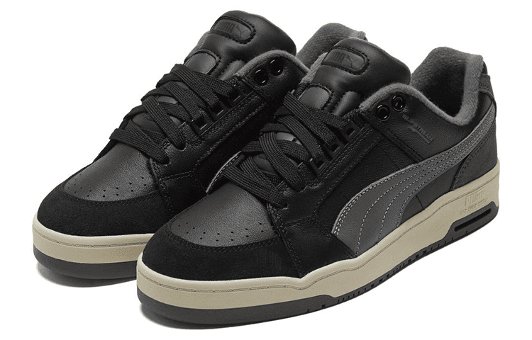 Кроссовки PUMA Slipstream Low Retro Black Grey - изображение 3