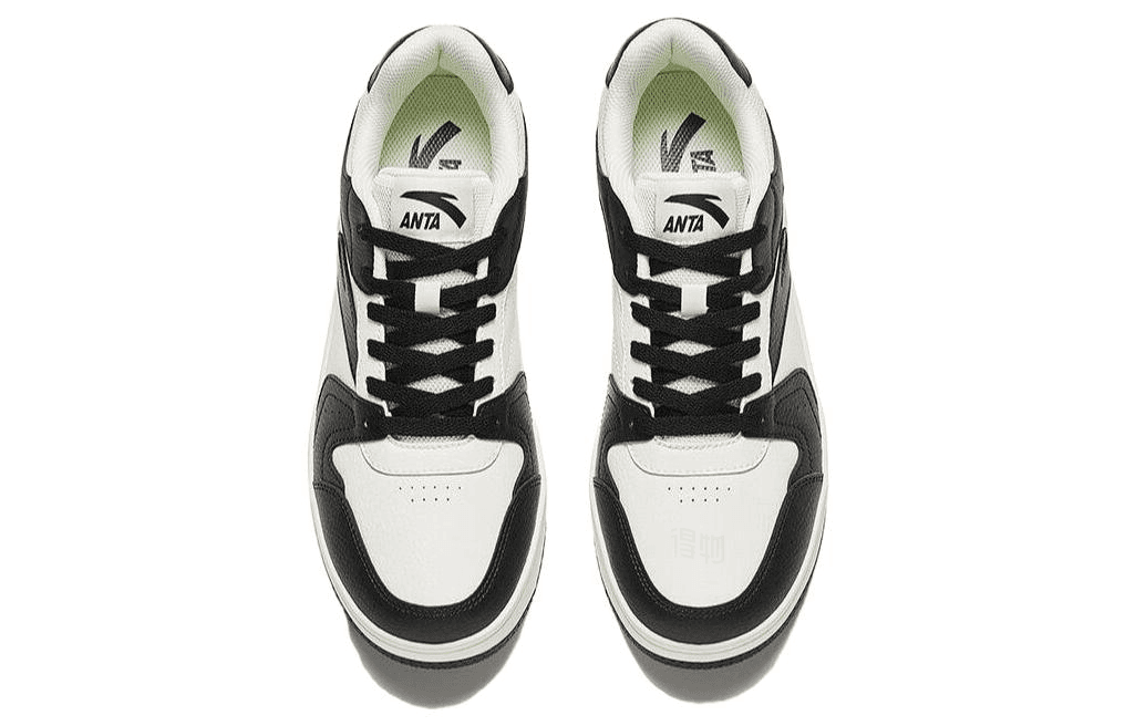 Кроссовки Anta Low-Top Sneakers Black White - изображение 3